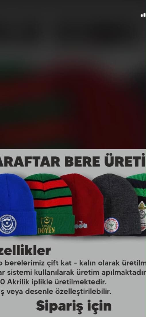 Taraftar bere örneği