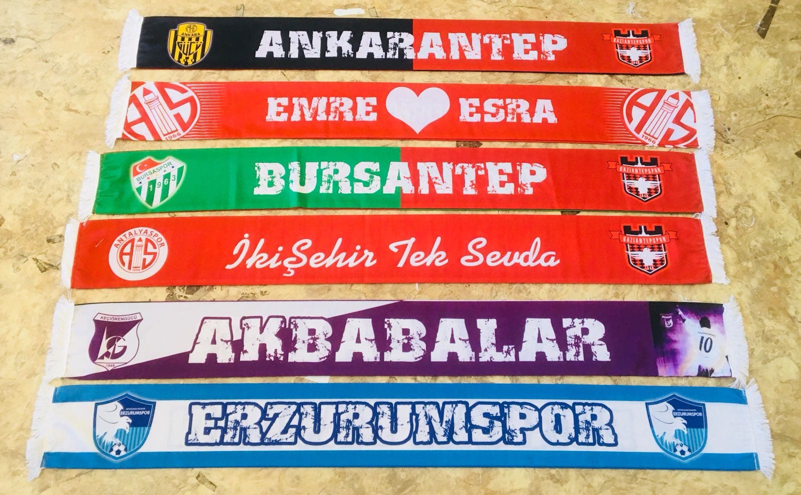 Örme atkı örneği
