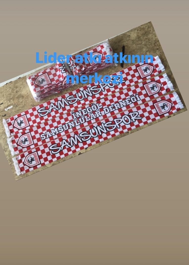 Samsunspor — Taraftar atkısı